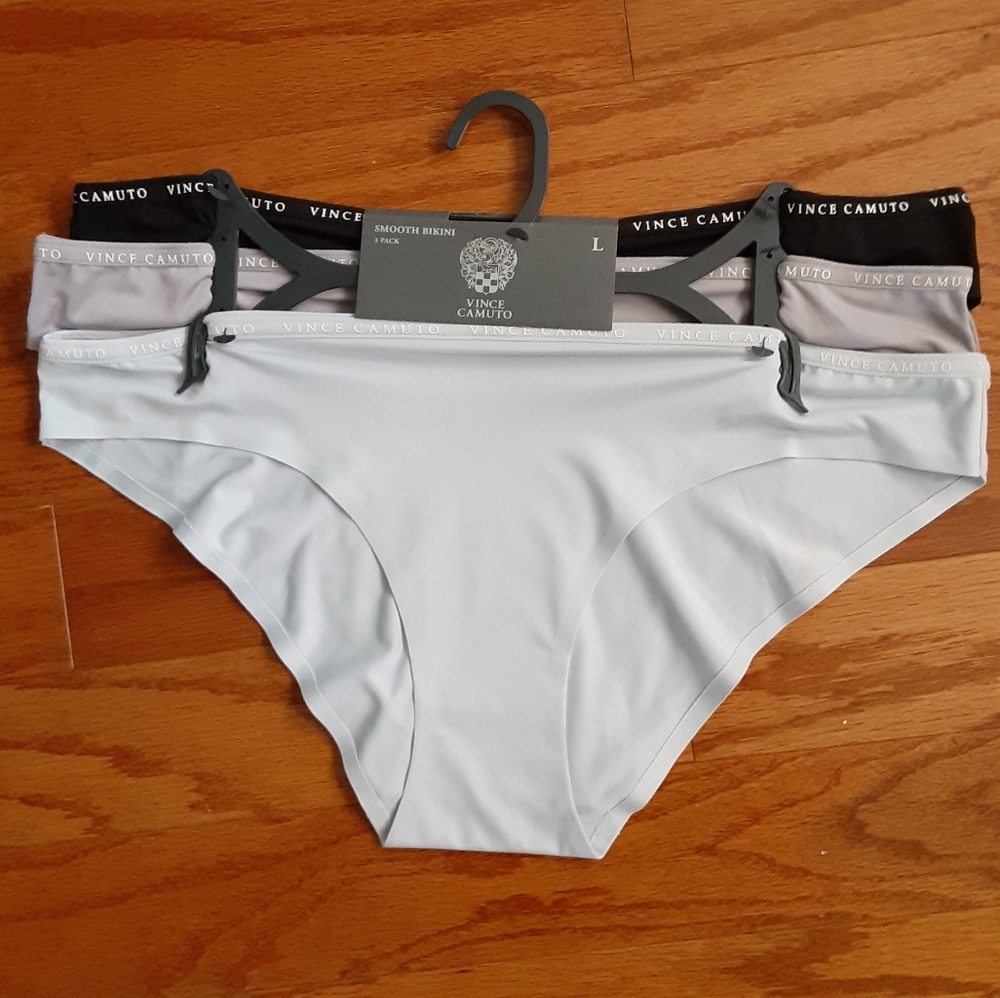 Vince Camuto Smooth Bikini 3 pack
